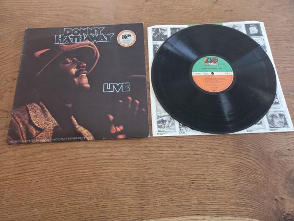 Donny Hathaway – Live 1972 Atlantic – ATL 40 369, Atlantic – SD 33-386 Deutsche Pressung VG+/VG+