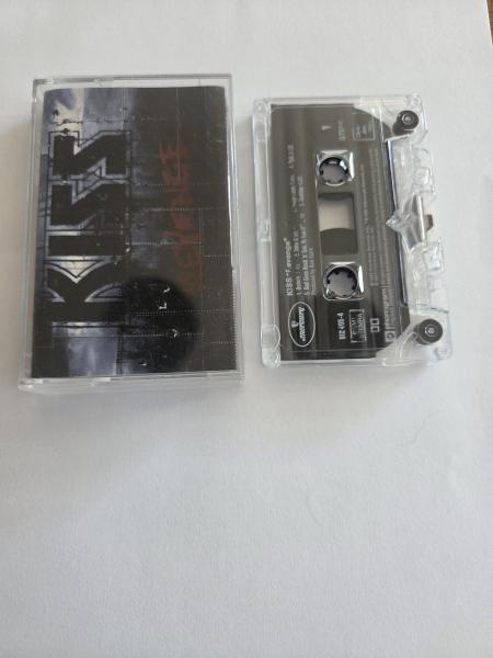 Kiss Revenge 1992 Transparent mit Weißen Druck Mercury 512405-4