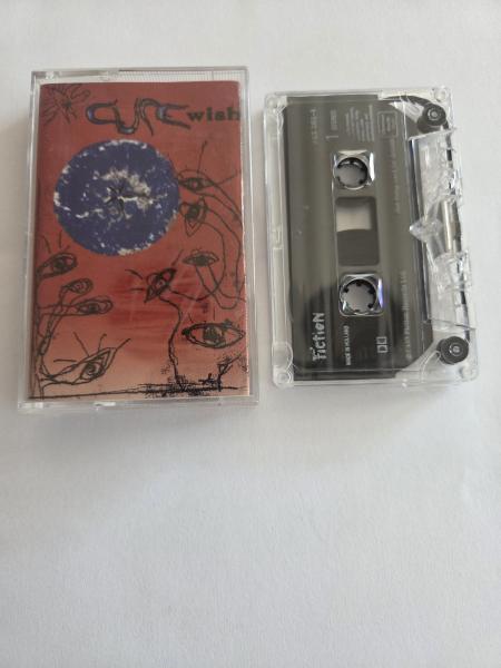 The Cure Wish 1992 Transparent mit Weißen Druck Fiction Records 513261-4