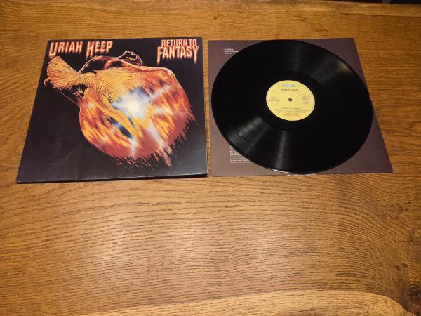 Uriah Heep Return to Fantasy 1975 Bronze Records 89065 XOT Deutsche Pressung VG/VG+