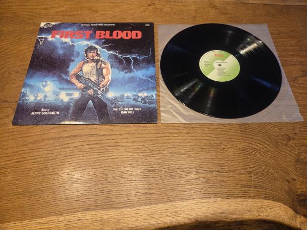 Rambo 1 Jerry Goldsmith – First Blood (Original Soundtrack Recording) 1983 That's Entertainment Records – TER 1038 UK Pressung VG+/VG+