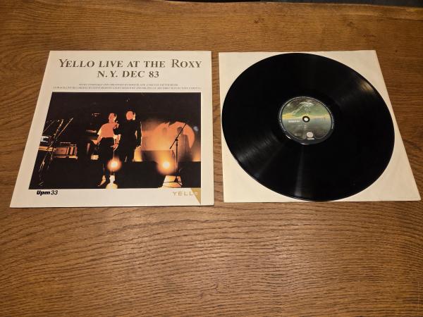 Yello Live at the Roxy N.Y. 822262-1 Q Vertigo 1984 Deutsche Pressung VG+/VG+