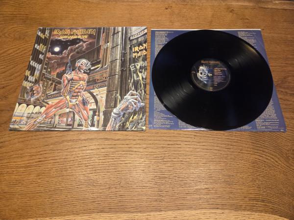 Iron Maiden – Somewhere In Time 1986 Capitol Records – SJ-12524 US Pressung  Allied Pressing NM/VG+