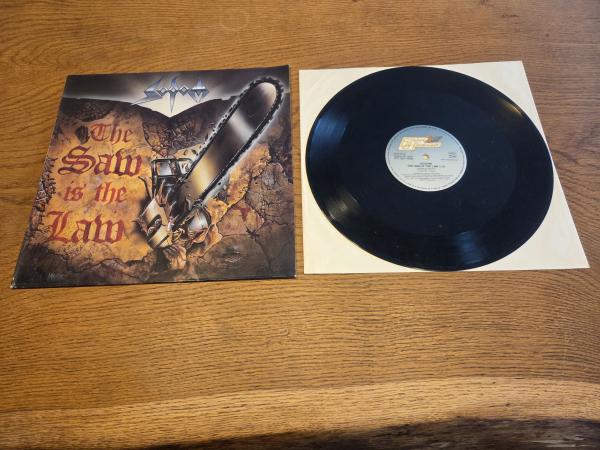Sodom – The Saw Is The Law 1991 Steamhammer – SPV 050-76305 Deutsche Pressung VG+/VG+