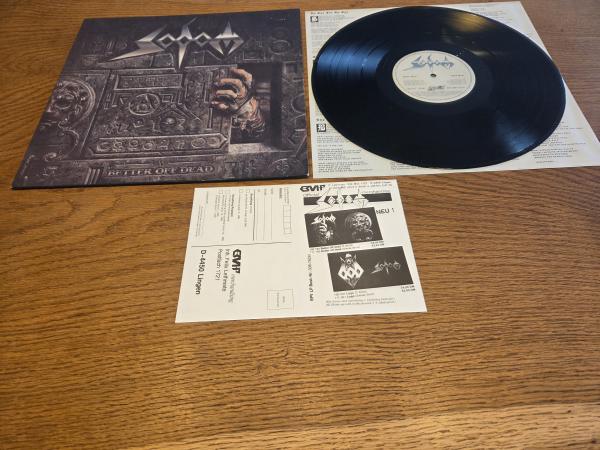 Sodom – Better Off Dead 1990 Steamhammer – SPV 008-76261 Deutsche Pressung NM/VG+