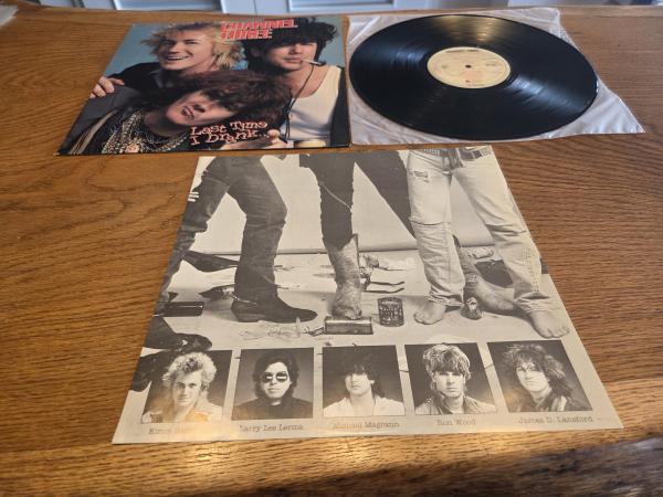 Channel Three – Last Time I Drank... 1985 Enigma – 72008-1 US Pressung NM/VG+