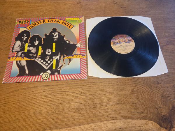 Kiss Hotter than Hell 1977 Casablanca Records NB 7002 Deutsche Pressung VG+/VG+