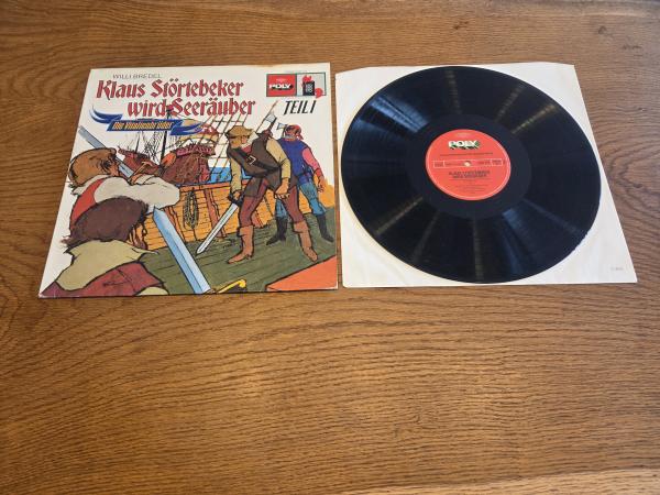 Klaus Störtebeker Teil I - Klaus Störtebeker Wird Seeräuber Willi Bredel  1975 POLY 2432147 Deutsche Pressung NM/VG+