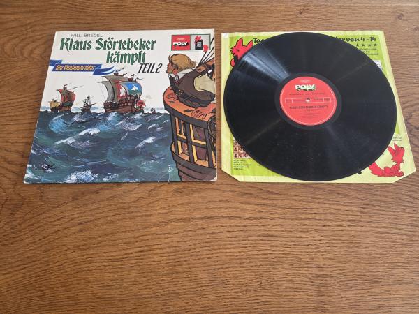 Klaus Störtebeker Teil 2 - Klaus Störtebeker Kämpft Willi Bredel 1975 Poly 2432148 Deutsche Pressung NM/VG