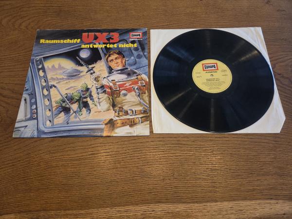 Raumschiff UX3 Antwortet Nicht Bert Varell 1974 Europa E 271/115573.3 Deutsche Pressung VG/VG
