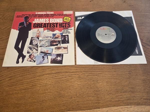 James Bond Greatest Hits 1982 Liberty 1C 088-83 238 Deutsche Pressung VG+/VG+