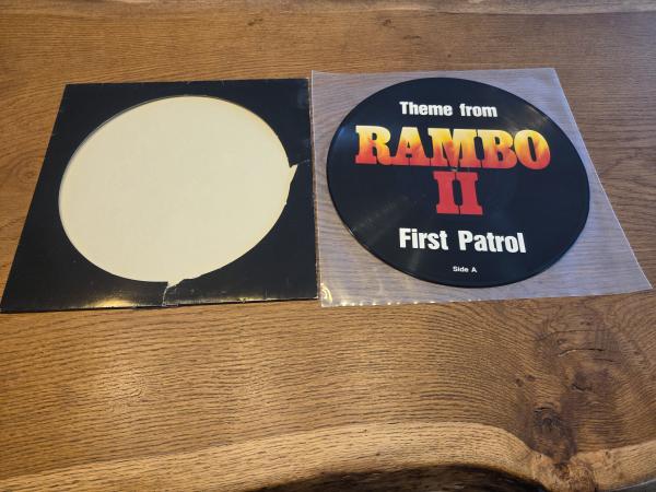 Theme from Rambo II First Patrol Rush Records – RR 12012 P Picture Vinyl Europäische Pressung NM/VG