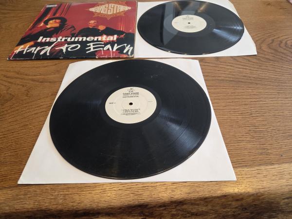 Gang Starr – Hard To Earn 1994 Chrysalis – HTELP01, ERG – HTELP01 Doppel LP UK Pressung VG-/VG