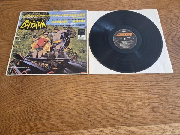 Batman (Exclusive Original Television Soundtrack Album) Nelson Riddle 1989 Mercury 834 908-1 Holländische Pressung NM/VG+