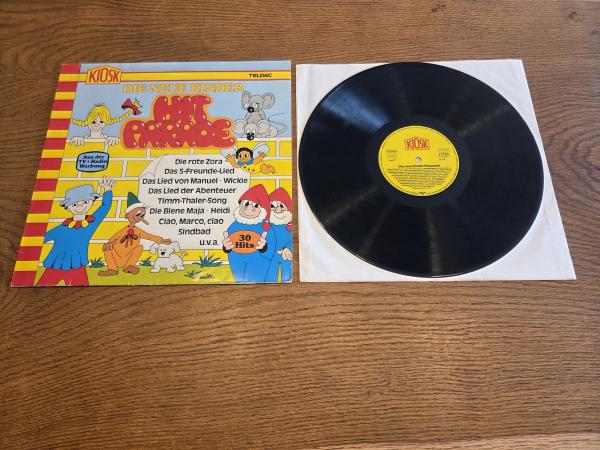 Die Neue Kinder Hitparade 1980 Kiosk Teldec 6.24320 CI Deutsche Pressung VG/VG+