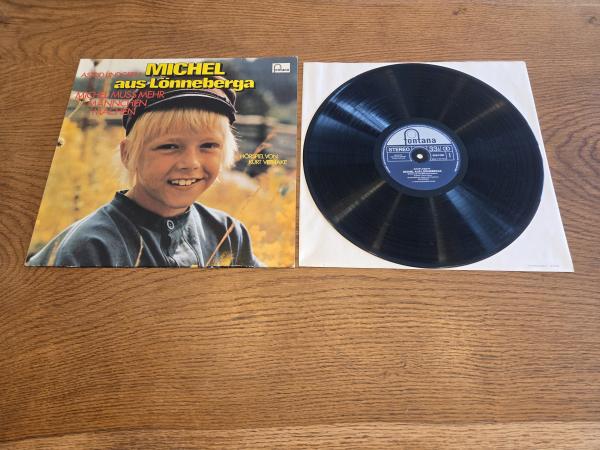 Michel Aus Lönneberga - Immer Dieser Michel Astrid Lindgren 1976 Fontana 9294090 Deutsche Pressung NM/VG+