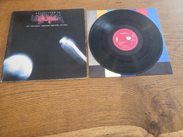 Utopia  ‎– Adventures In Utopia 1980  Bearsville ‎– 67.437 Französische Pressung VG+/VG+