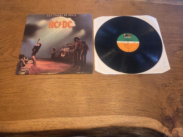 AC/DC Let there be rock Atlantic 1977 ATL 50 366 Deutsche Pressung VG+/VG+
