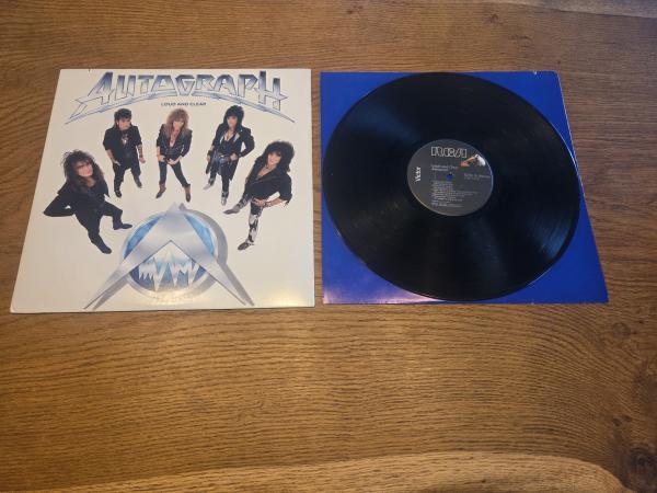 Autograph Loud and Clear 1987 RCA 5796-1 US Pressung VG+/VG+