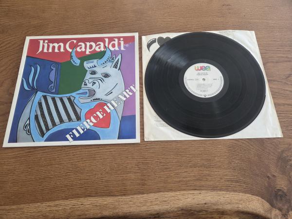 Jim Capaldi – Fierce Heart 1983 WEA – 25-0057-1 Deutsche Pressung NM/VG+