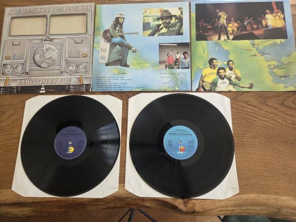 Bob Marley & The Wailers Babylon Bus 1978 Island Records 300152-406 Doppel LP Deutsche Pressung NM/VG+