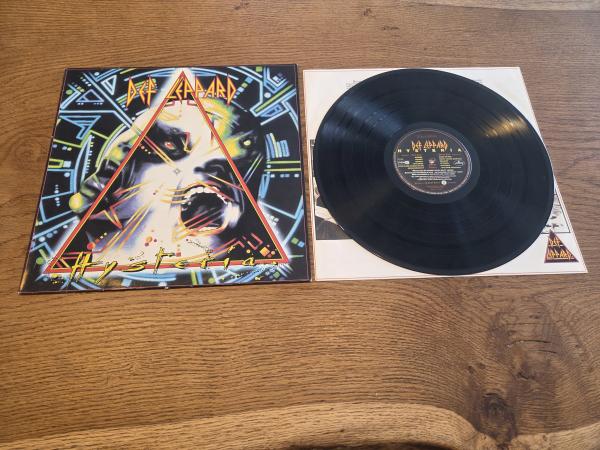 Def Leppard-Hysteria 1987 Mercury 830675-1 Europäische Pressung VG+/VG+