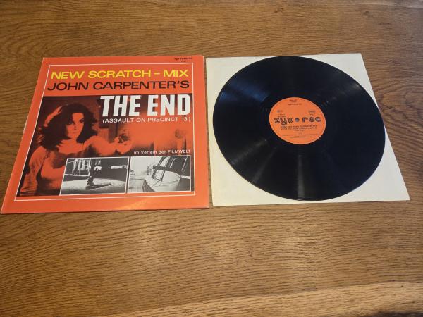 The Splash Band – John Carpenter's The End (Assault On Precinct 13) (New Scratch-Mix) 1983 ZYX Records – 5025 Orange Label Deutsche Pressung NM/VG