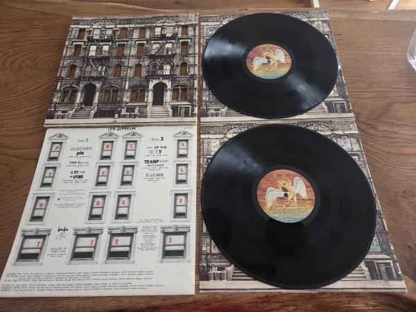 Led Zeppelin Physical Graffiti 1975 Swan Song SSK 89400-0 Doppel LP Deutsche Pressung VG+/VG+