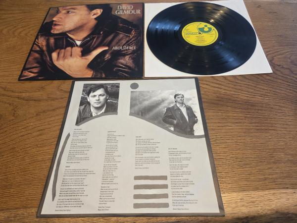 David Gilmour About Face 1984 Harvest 1C 064 2400791 Deutsche Pressung VG+/VG+