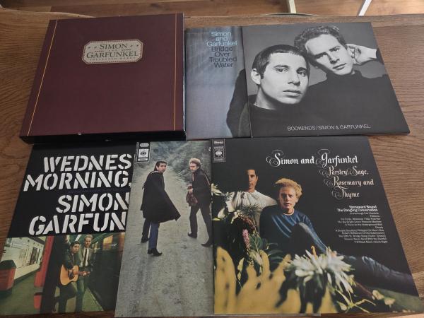 Simon And Garfunkel– Collected Works 1981 CBS – CBS 66507 5Lp Box Europäische Pressung NM/VG+