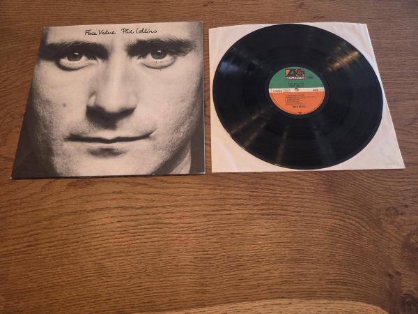 Phil Collins Face Value 1981 WEA 99143 Deutsche Pressung NM/VG+