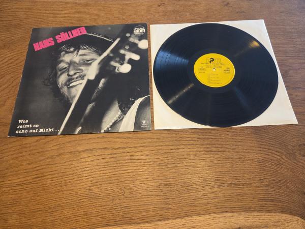 Hans Söllner – Wos Reimt Se Scho Auf Nicki... 1987 Powerplay Music Records 400159 Deutsche Pressung NM/VG+