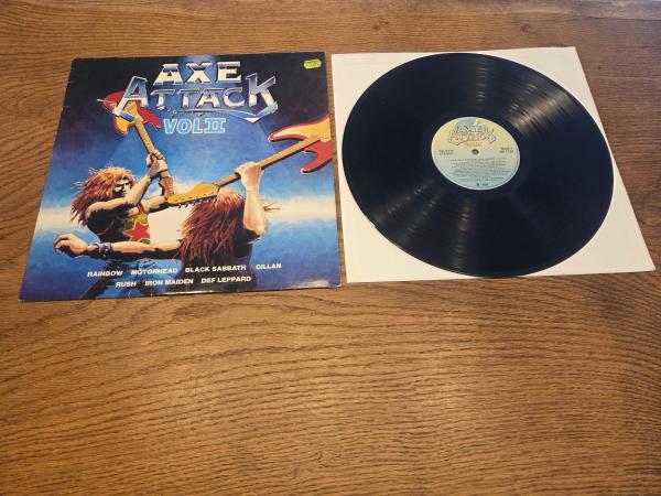 Axe Attack Vol II 1981 K-Tel – NE 1120 UK Pressung VG+/VG+