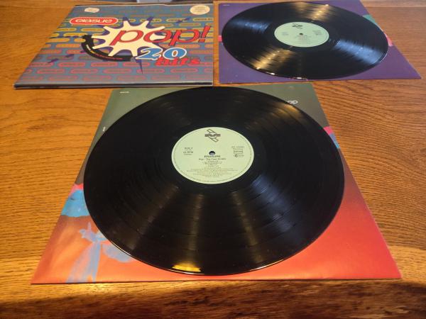 Erasure – Pop! - The First 20 Hits 1992 	Mute – INT 179.800, Mute – MUTE L2 Doppel LP Deutsche Pressung NM/VG+