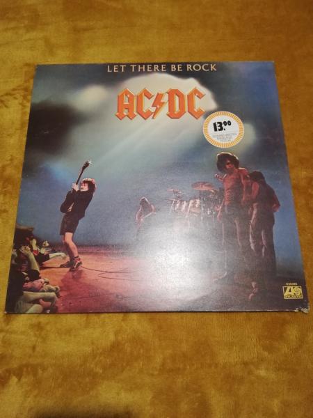 AC/DC Let there be rock Atlantic 1977 VG+/VG K50366