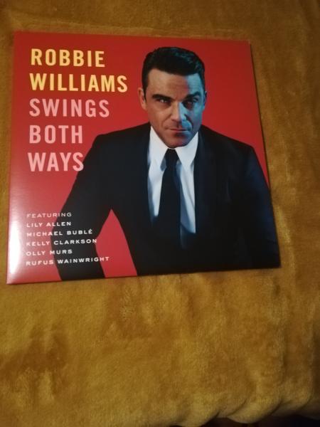 Robbie Williams Swing Both Ways Limited Edition 2363 Island 00602537653034 NM/NM