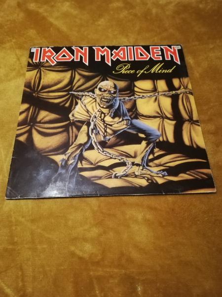 Iron Maiden Piece of Mind 1983 EMI 1A 064-07724 VG/VG (Kleine Aufkleber jeweils oben links und rechts)