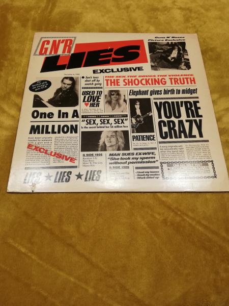 Guns`N Roses GN`R Lies 1988 Geffen Records GHS 24198 US Pressung VG-/VG-