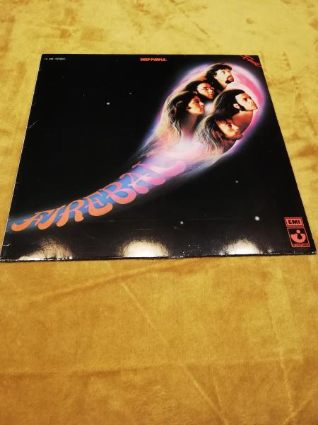 Deep Purple Fireball 1971 Harvest 1A 038 1575621 Holländische Pressung VG/VG-