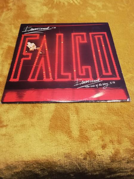 Falco Emotional Maxi 1987 6.20650 Teldec Deutsche Pressung VG/VG