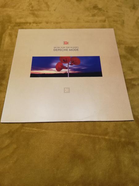 Depeche Mode Music for the masses 1987 Mute Records 146.833 Blaues Vinyl Deutsche Pressung VG/VG+