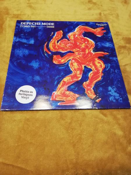 Depeche Mode It`s called a heart Extended 1985 Mute Records 126.832 Blaues Vinyl Deutsche Pressung VG+/VG