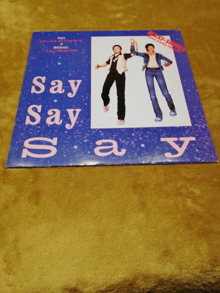 Paul Mccartney/ Michael Jackson Say Say Say 1983 Odeon 1C K062 1653996 Deutsche Pressung VG/VG