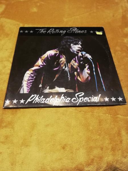 The Rolling Stones Philadelphia Special 1990 The Swingin`n Pig Records TSP 050-2 Luxemburgische Pressung Transparentes Vinyl VG/VG