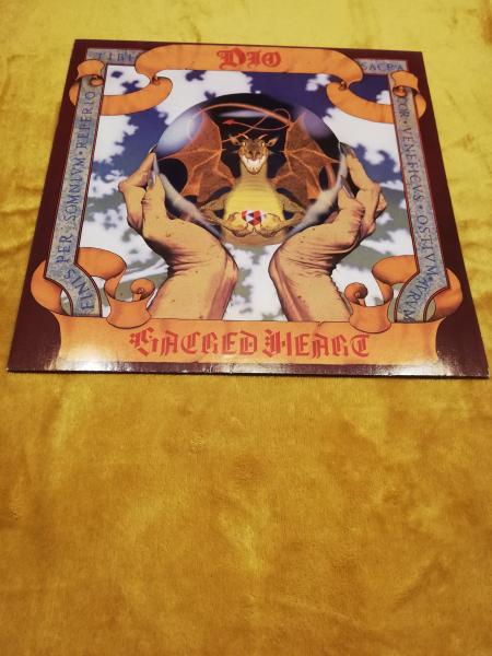 Dio Sacred Heart 1985 Vertigo 824848-1 Deutsche Pressung VG+/VG