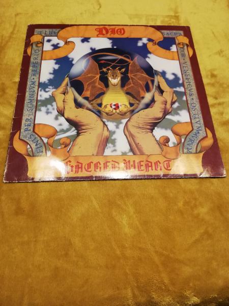 Dio Sacred Heart 1985 Vertigo 824848-1 Holländische Pressung VG-/VG-