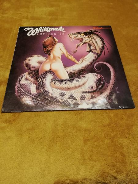 Whitesnake Love hunter Fame 1984 Liberty 1C 038-1575651 Deutsche Pressung VG-/G+(Abriss vorne und hinten)