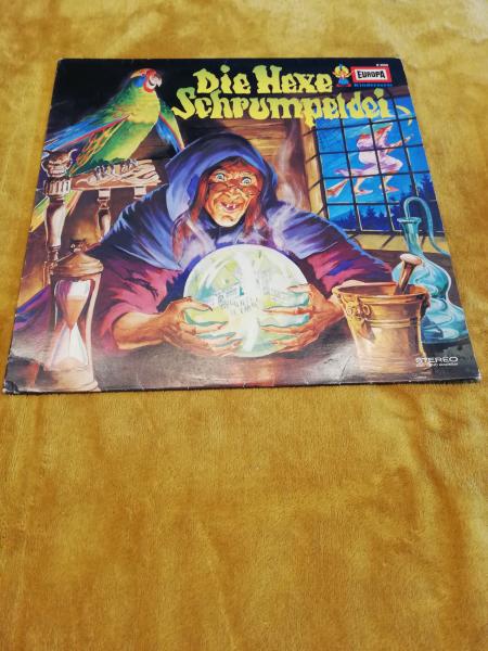 Die Hexe Schrumpeldei Folge 1 1973 Europa E 2056 Deutsche Pressung VG-/VG-