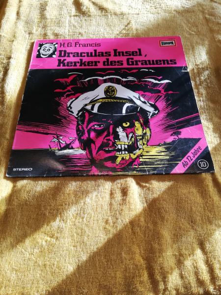 H.G.Francis Folge 10 Draculas Insel. Kerker des Grauens 1981 Europa 115691.8 Deutsche Pressung VG-/VG-