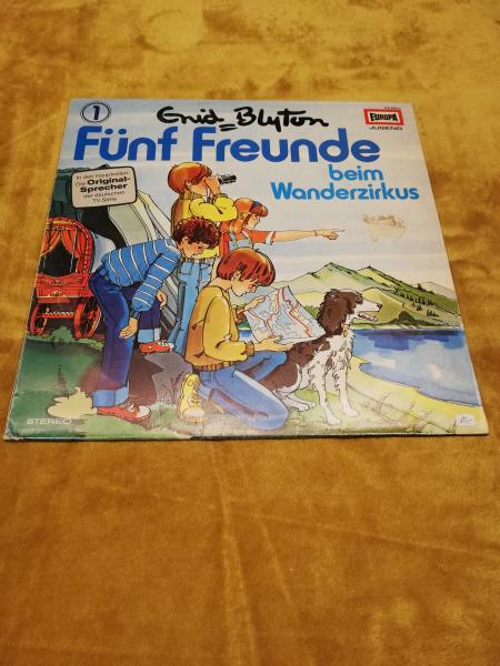 Fünf Freunde Folge 1 beim Wanderzirkus 1978 Europa 115640.3 VG-/VG-
